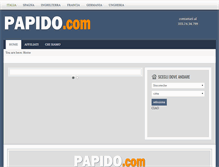 Tablet Screenshot of papido.com